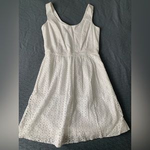 Vineyard Vines White Eyelet Dress NWT